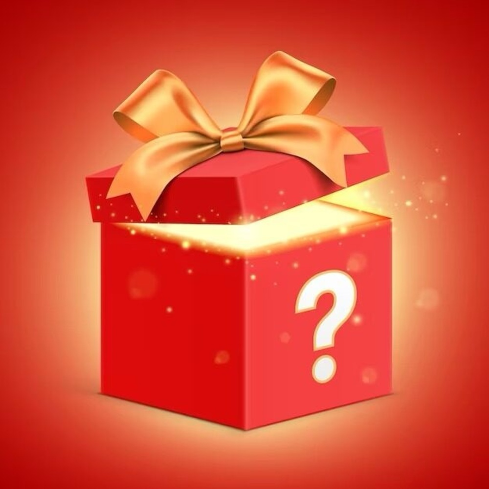 Mystery Red Gift Box / worth $100+